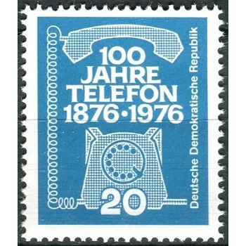 Poštovní známka (1976) MiNr. 2118 ** - DDR - 100 let telefonu