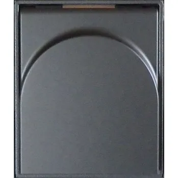 HUSKY Kryt zásuvky ABB Time - ocelová - 5530E-21036