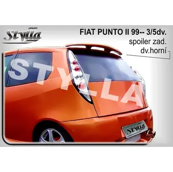 Tuning Stylla spoiler zadních dveří Fiat Punto II 3dv + 5dv (1999 - 2010) - horní
