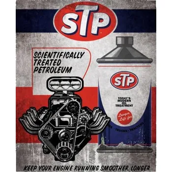 Plechová cedule CEDULE STP PETROLEUM
