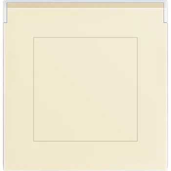 HUSKY Vysavačová zásuvka ABB Levit - slonová kost/bílá - 5530H-A0020017