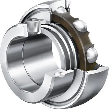 GRAE20-XL-NPP-B INA vnitřní jednořadé kuličkové ložisko se zajištěním na excentr s přesahem na jednu stranu
