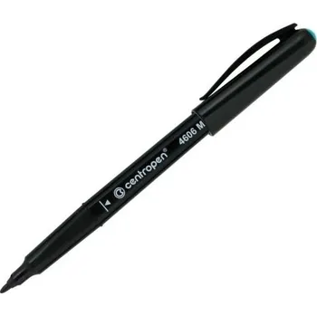Popisovač Centropen 4606 na CD, stopa 1 mm, zelený