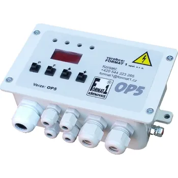 Průmyslová váha Format 1 Omezovač přetížení OP5-2A-DLT pro mostové jeřáby či kladkostroje, s 2 zdvihy na jedné kočce
