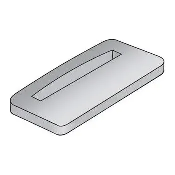 Stavební profil SALU S60N vymezovací podložka pro dělicí profil / příčku H 9/16