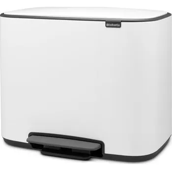 Brabantia Bo 121067 3 x 11 l , bílá