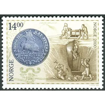 Poštovní známka (1999) MiNr. 1315 ** - Norsko - Milénium (I): Sdružení s Dánskem (1380-1814)