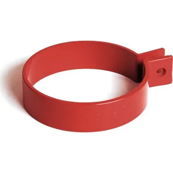 okap BRYZA Objímka svodu kovová Ø 63 mm, Červená RAL 3011