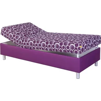 Postel Postel zvýšená Lux 90 x 200cm Fialová
