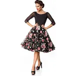 Glara Retro šaty s jarní výšivkou 425953