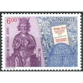 Poštovní známka (1999) MiNr. 1314 ** - Norsko - Milénium (I): Křesťanizace Norska (kolem roku 1000)