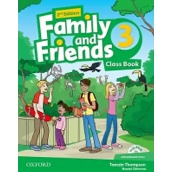 Anglický jazyk Family and Friends 2nd Edition 3 Course Book with MultiROM Pack - Simmons Naomi