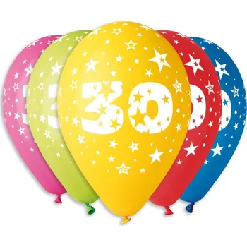 Balónek Balonek latexový 30. narozeniny