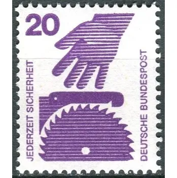 Poštovní známka (1971) MiNr. 696 A ** - Německo - Prevence nehod (I)