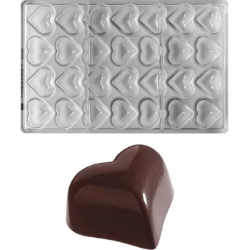 Nádoba na pečení Forma na pralinky (srdce 14g) 4x7 tvarů/forma