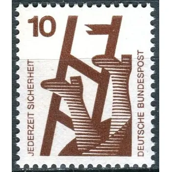 Poštovní známka (1971) MiNr. 695 A ** - Německo - Prevence nehod (I)