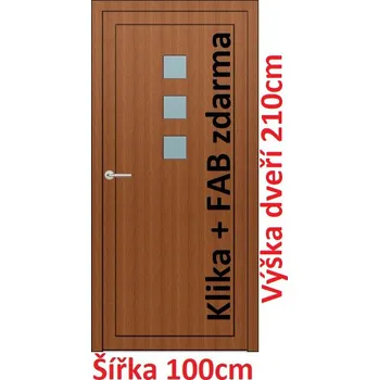 Vchodové dveře Vchodové plastové dveře Soft Ella 100x215 cm - Akce!