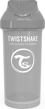 Láhev Twistshake láhev s brčkem 12+m 360 ml