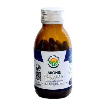 Přírodní produkt Salvia Paradise Arónie - Černý jeřáb kapsle Bio