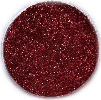 NehtyShop Třpytky na nehty, tmavě červené