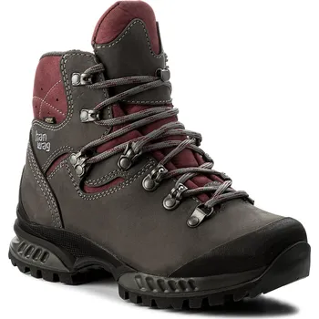 Dámská treková obuv Hanwag Tatra II Lady GTX Asphalt/Dark Garnet 37