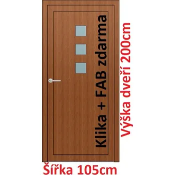 Vchodové dveře Vchodové plastové dveře Soft Ella 105x200 cm - Akce!