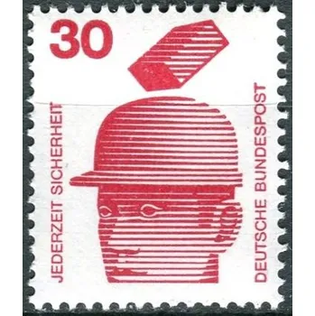 Poštovní známka (1971) MiNr. 698 A ** - Německo - Prevence nehod (I)