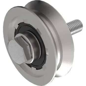 Pojezdové kolečko Pojezdové kolečko pro V kolejnici, průměr 60mm se závitem