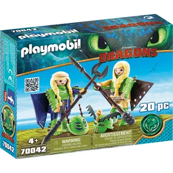 Stavebnice Playmobil Playmobil 70042 Rafana a Ťafan v létacím plášti