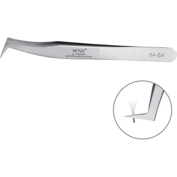 Kosmetická pinzeta BL LASHES VETUS pinzeta L zahnutá