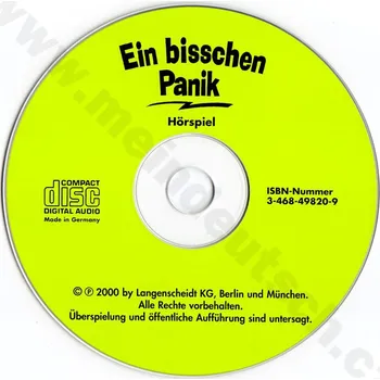Německý jazyk Ein bisschen Panik - audio-CD