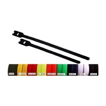 Organizace kabelů Páska svazkovací suchý zip oboustranná, šíře 13mm, délka 200mm, barva bílá, 50ks v balení