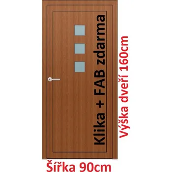 Vchodové dveře Vchodové plastové dveře Soft Ella 90x160 cm - Akce!