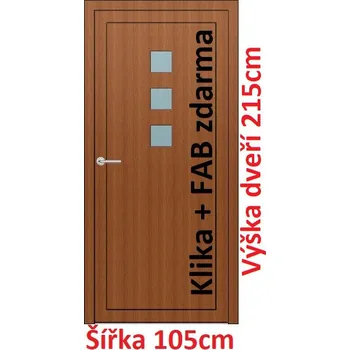 Vchodové dveře Vchodové plastové dveře Soft Ella 105x215 cm - Akce!