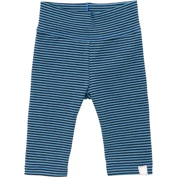 Dívčí legíny tmavě modré proužkované legíny