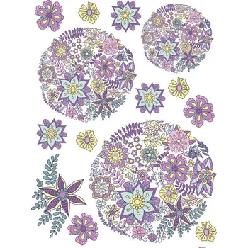 Samolepící dekorace Samolepka na zeď koule 65x85cm F1052