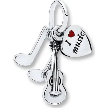 Přívěsek Pandora Miluji hudbu 791504EN09