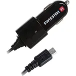 Swissten 20111100 Micro USB 1A Nabíječka telefonu do zapalovače automobilu