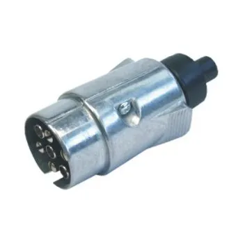 Auto elektroinstalace Elta zástrčka na tažné zařízení 7 pólů, kovová