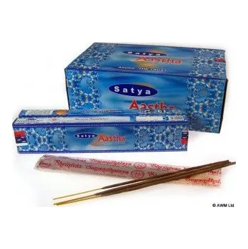 Vonná tyčinka Indické vonné tyčinky Shrinivas Satya Aastha 15g (Shrinivas Satya)