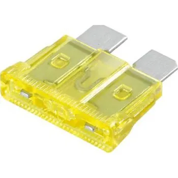 Autopojistky Lampa Italy Pojistky nožové 20A balení 50ks do auta