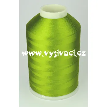 Nit vyšívací nitě zelená ROYAL C166 návin 5000m viskóza Jednotka: 1 kón návin 5000m