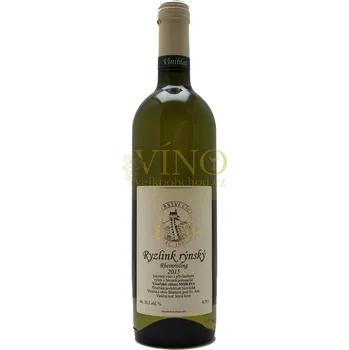 Víno Vinařství Antonín Cícha Ryzlink rýnský 2017 pozdní sběr 0,75 l suché moravské bílé víno