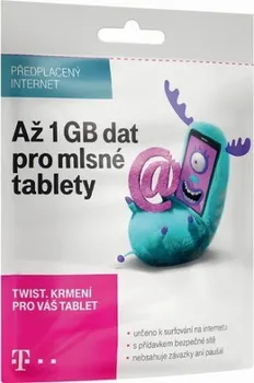 SIM karta T-Mobile Twist Online s kreditem 410Kč
