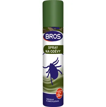 BROS Spray na oděvy proti klíšťatům 90…