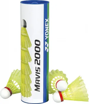 Badmintonový košíček Yonex Mavis 2000 červený pruh