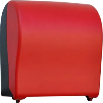 Zásobník na papírové ručníky a ubrousky Merida Maxi Unique Red Line Solid Cut