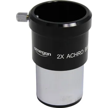 Hvězdářský dalekohled Barlow čočka Omegon 2x achromatic 1,25"