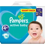 Pampers Active Baby 10 - 15 kg 70 ks