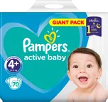 Pampers Active Baby 10 - 15 kg 70 ks